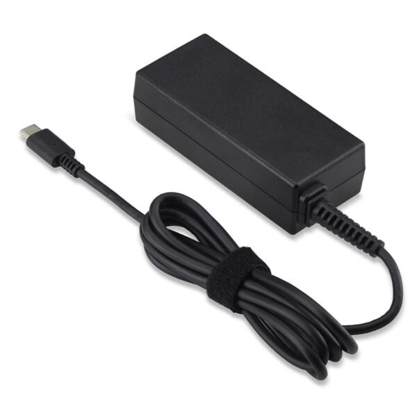 AC ADAPTOR.45W.BLACK.W/EU POWER.CORD