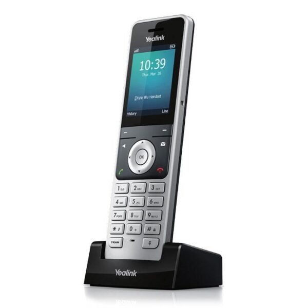 DECT IP Phone 2.4" 240x320 TFT, 262K colour disp 25 physical keys, 30h talk time, 400h standby time