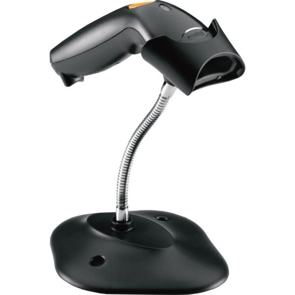 LS1203, USB Kit, Black. Inc:  Cable USB and Stand EMEA,  RS232, USB, KBW incl.: cable and stand