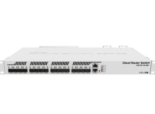 CRS317-1G-16S+RM CRS317-1G-16S+RM, Managed,  L3, None, Rack mounting, 1U