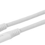 USB-C - C Cable 1,5m White USB-C Male - USB-C Male White Gen2 - Supports 10 Gbps data 5~20V/5A + E-Mark 100W power