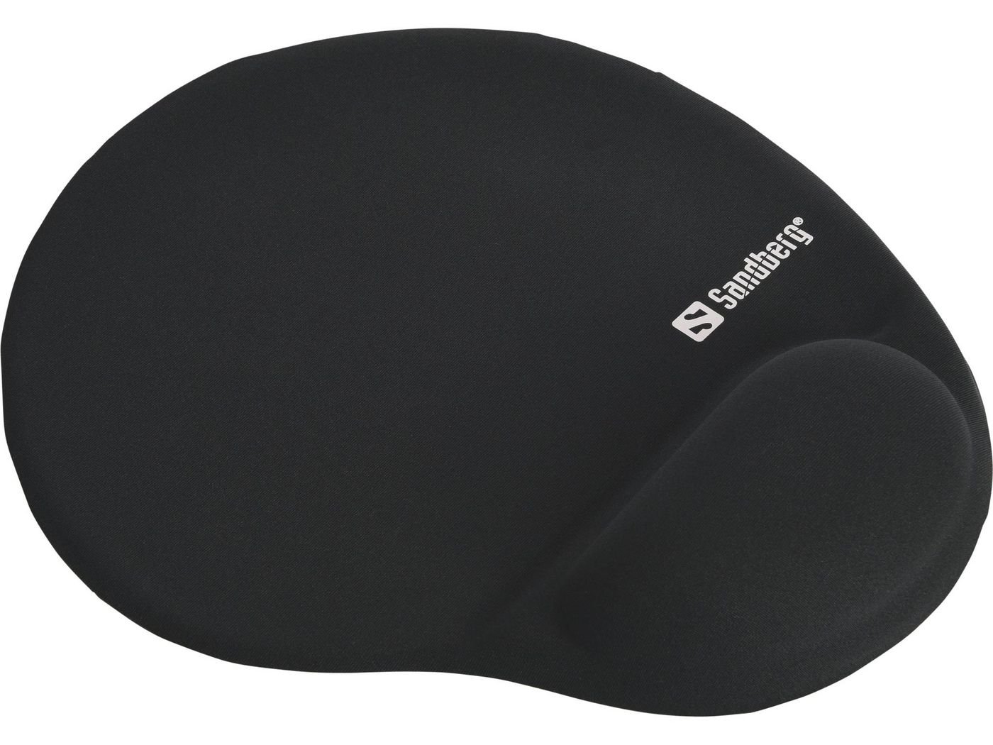 Img_9444217.jpg Gel Mousepad with Wrist Rest Gel Mousepad with Wrist Rest, Black, Monotone, Gel, Wrist rest - Image 1