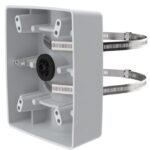 T91B57 POLE MOUNT 100-410MM 01470-001, Mount, Universal,  White, Aluminium, Shock resistant, IEC/EN/UL 60950-1, IEC/EN/UL 60950-22, EN