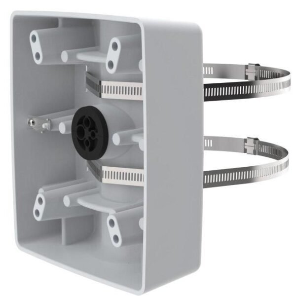 T91B57 POLE MOUNT 100-410MM 01470-001, Mount, Universal,  White, Aluminium, Shock resistant, IEC/EN/UL 60950-1, IEC/EN/UL 60950-22, EN