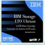 Media Tape LTO7 LTO Ultrium 7 Data Cartridge,  LTO, 6000 GB, 15000 GB, LTO Ultrium 7, 2.5:1, Black,Blue