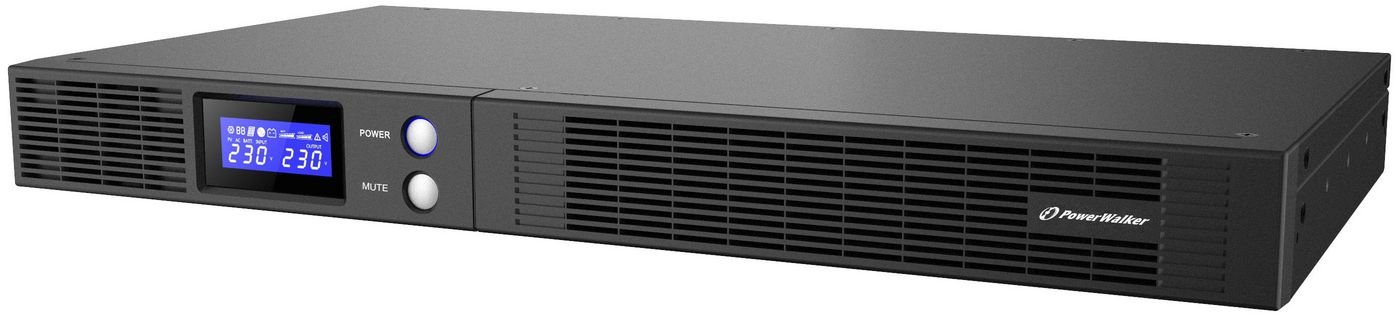 Img_9460702.jpg VI 500 R1U UPS 500VA/300W Line Interactiv Silent, 1U slim, HID driver, Pure Sine Wave - Image 1