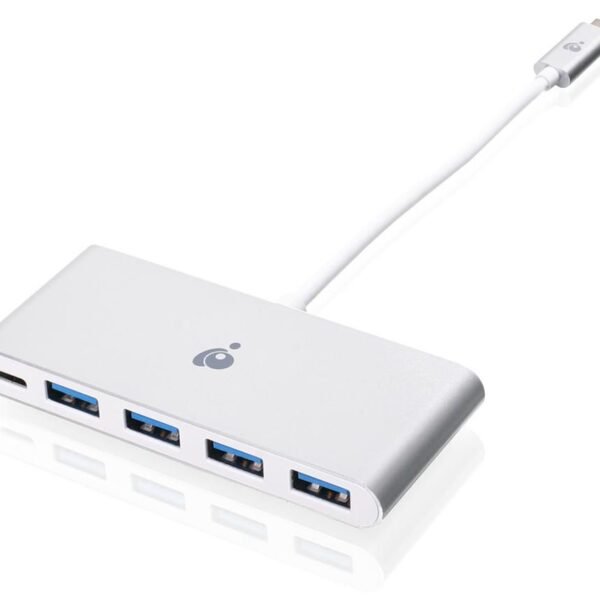 USB-C to 4 Port USB-A Hub with PD Pass-Thru
