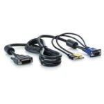 1x4 KVM Console 6ft USB Cable **New Retail**