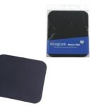 Mouse Pad, standard,  220x250x3mm, black 3x220x250mm