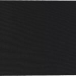 Mouse Mat Black 18 x 22 cm  2mm thick 2mm thick