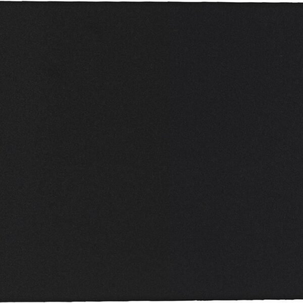 Mouse Mat Black 18 x 22 cm  2mm thick 2mm thick