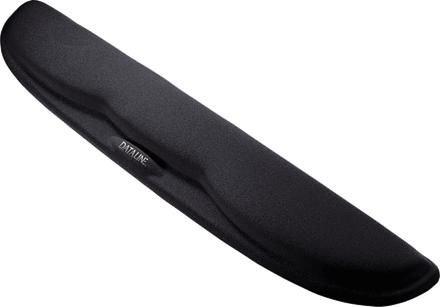 Img_9536438.jpg Keyboard wrist rest with gel Black sort - Image 1