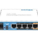 hAP with 650MHz CPU, 64MB RAM, 5xLAN, built-in 2.4Ghz 802.11b/g/n 2x2 two chain wireless with integrated antennas, USB, RouterOS L4, p