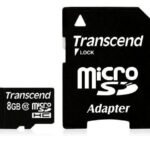 MicroSD Card SDHC 8GB + Adapte microSDXC/SDHC Class 10 8GB  with Adapter, 8 GB, MicroSDHC, Class 10, NAND, 90 MB/s, Black