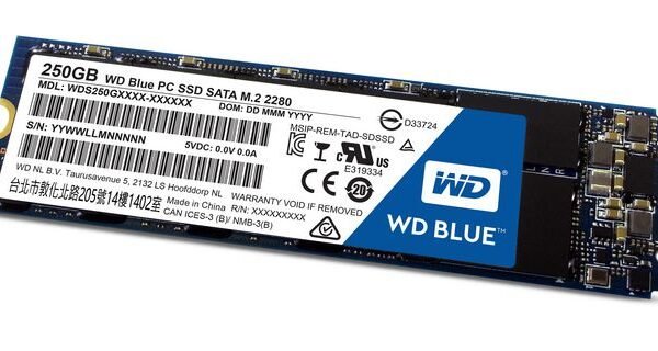 WD Blue 250GB  SATA3 **New Retail** M.2
