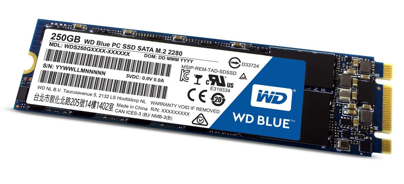 Img_9544679.jpg WD Blue 250GB SATA3 **New Retail** M.2 - Image 1