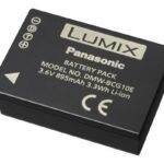 Battery 3.3Wh DMW-BCG10E, Lithium-Ion  (Li-Ion), 895 mAh, Panasonic DMC-TZ7/DMC-TZ6, 3.6 V, Black