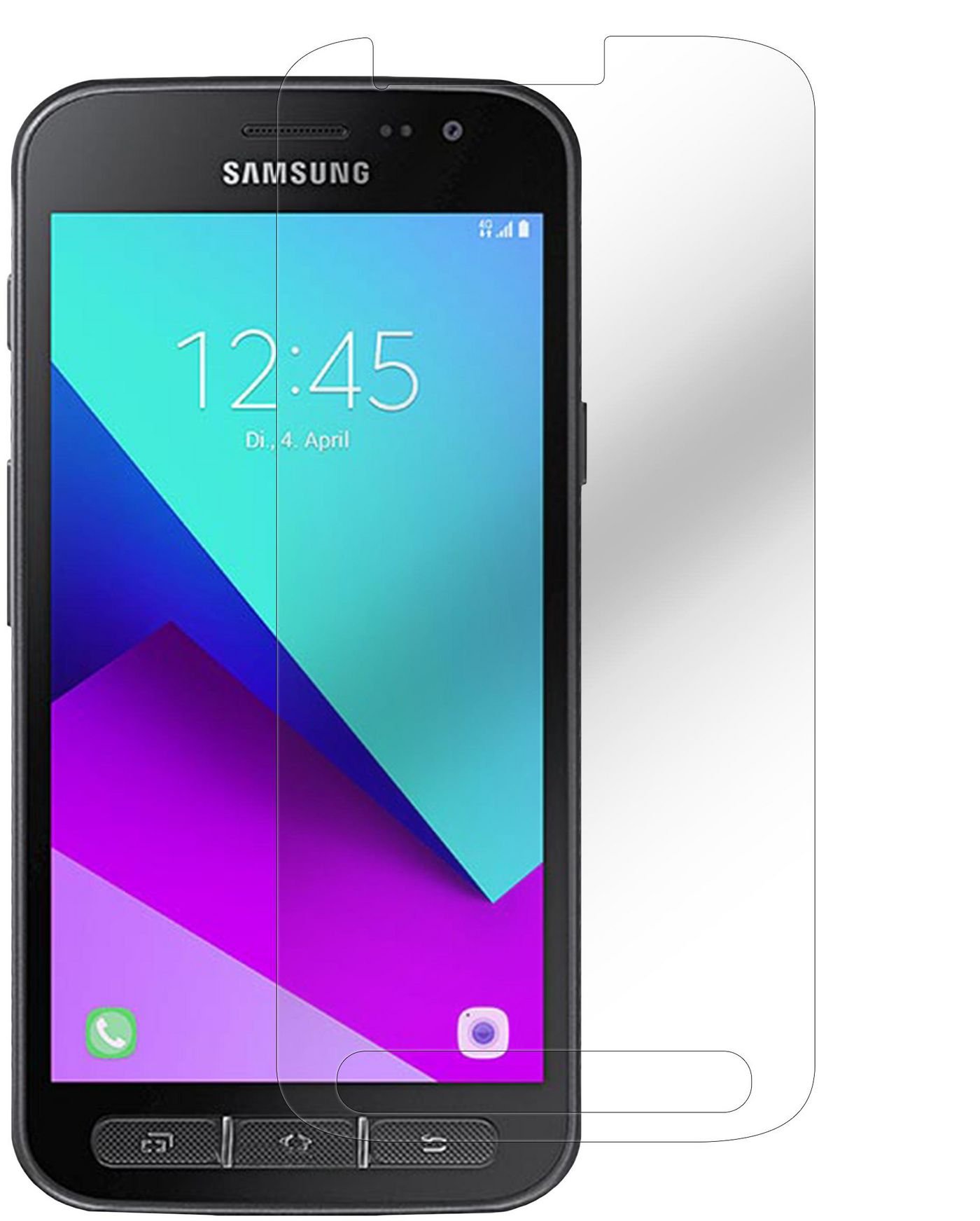 Img_9581751.jpg Samsung Galaxy Xcover 4/4S Screen Protector. Tempered Glass. Titan Shield - Image 1