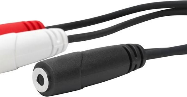 3.5MM Female to RCA Male .