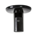 Fixed Ceiling Mount System 2, Heavy Duty Floor /  Ceiling Mount, Ceiling/floor plate, Black, Steel, 150 kg, Ceiling, 6 mm