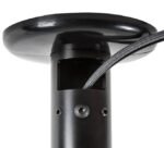 Fixed Ceiling Mount System 2, Heavy Duty Floor /  Ceiling Mount, Ceiling/floor plate, Black, Steel, 150 kg, Ceiling, 6 mm - Image 2