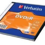 DVD-R AZO 4.7GB 16X SINGLE SC  MATT SILVER SURFACE DVD-R  Matt Silver, DVD-R, slimcase, 4.7 GB