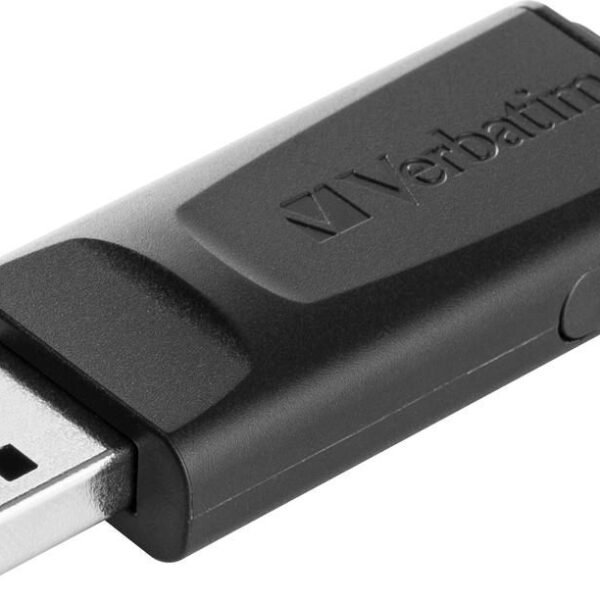 USB DRIVE 2.0 STORE N GO SLIDER 128GB BLACK 49328, 128  GB, 2.0, Slide, 8 g, Black