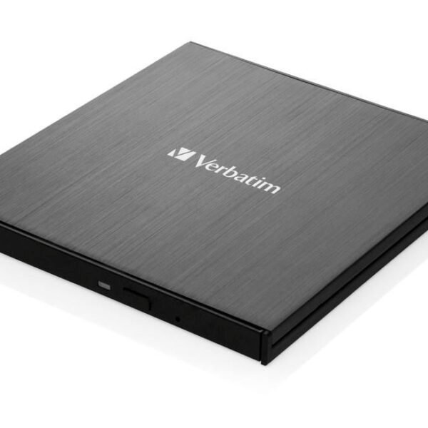 EXTERNAL ULTRA HD 4K EXTERNAL  SLIMLINE BLU-RAY WRITER USB  3.1 GEN 1 WITH USB-C CONNECTION 43888, Black, Top, Notebook, Blu-Ray DVD Combo,