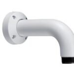 Pendant wall mount Universal wall mount for dome cameras, white