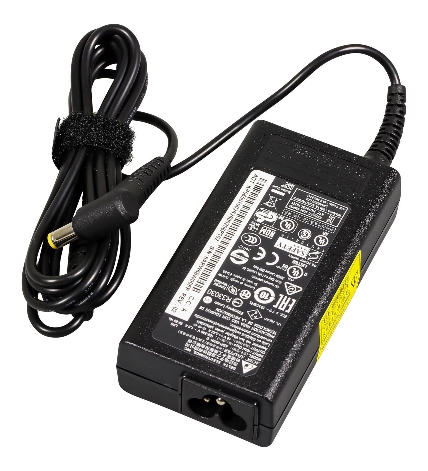 KP.0650H.0041420.jpg AC ADAPTOR 65W 19V C5 3PINS KP.0650H.004, Notebook, Indoor, 100-240 V, 50/60 Hz, 65 W, 19 V - Image 1