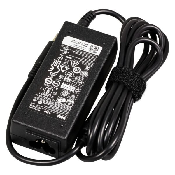 AC Adapter, 45W, 19.5V, 3  Pin, 4.5mm, C6 Power Cord  (Not incl.)