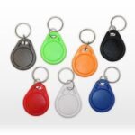 Mifare 1K Keyfob, Color:  Black, Size: 35.3 x 28.0 x  6.4mm, 100pcs/Bag. Price is per bag