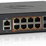 cnMatrix EX2010-P Intelligent Ethernt PoE Switch 8 1G and 2 SFP fiber ports - EU power cord