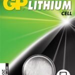 LITHIUM BUTTON CELL CR2032 Blister with 1 battery. 3V For products like car remotes, computers and watches.