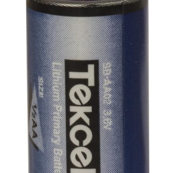LITHIUM 1/2 AA 1 battery in bag. 3,6V Lithium battery for thermostats and safety equipment. Also known as SB-AA02-TC