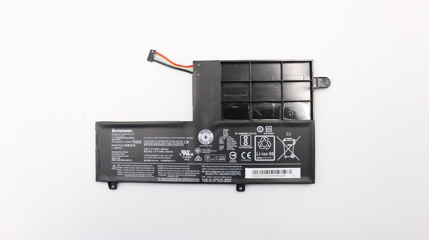 NAV_5B10K10229.jpg 30Wh 2-cell lithium-ion battery for Lenovo ThinkPad 5B10K10182, Battery, Lenovo - Image 1
