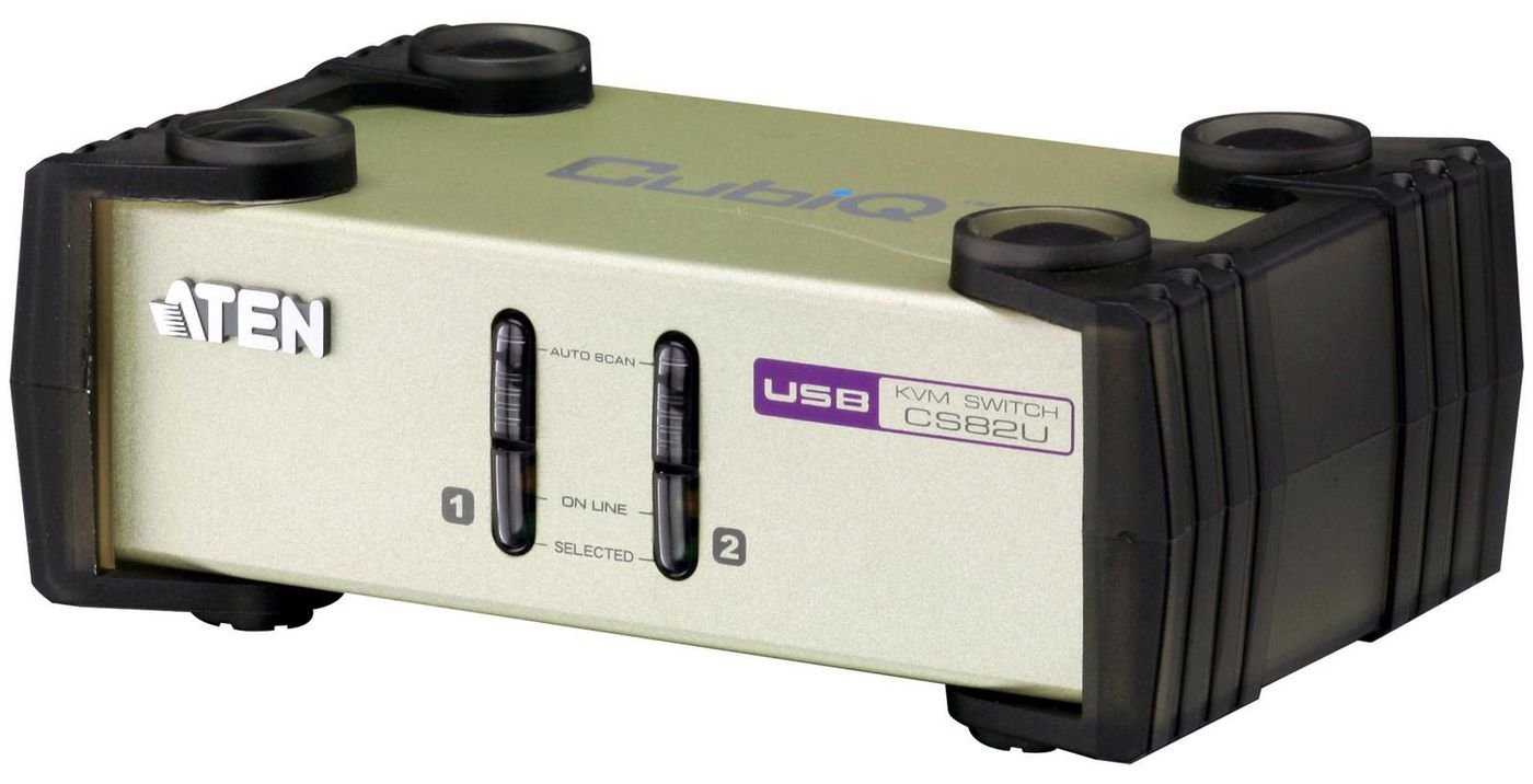 NAV_CS82U-F.jpg 2 Port PS2/USB KVM, Console & PC PS2/USB support, Video Dynasync, Gaming K+M Support, Mouse switching, - Image 1