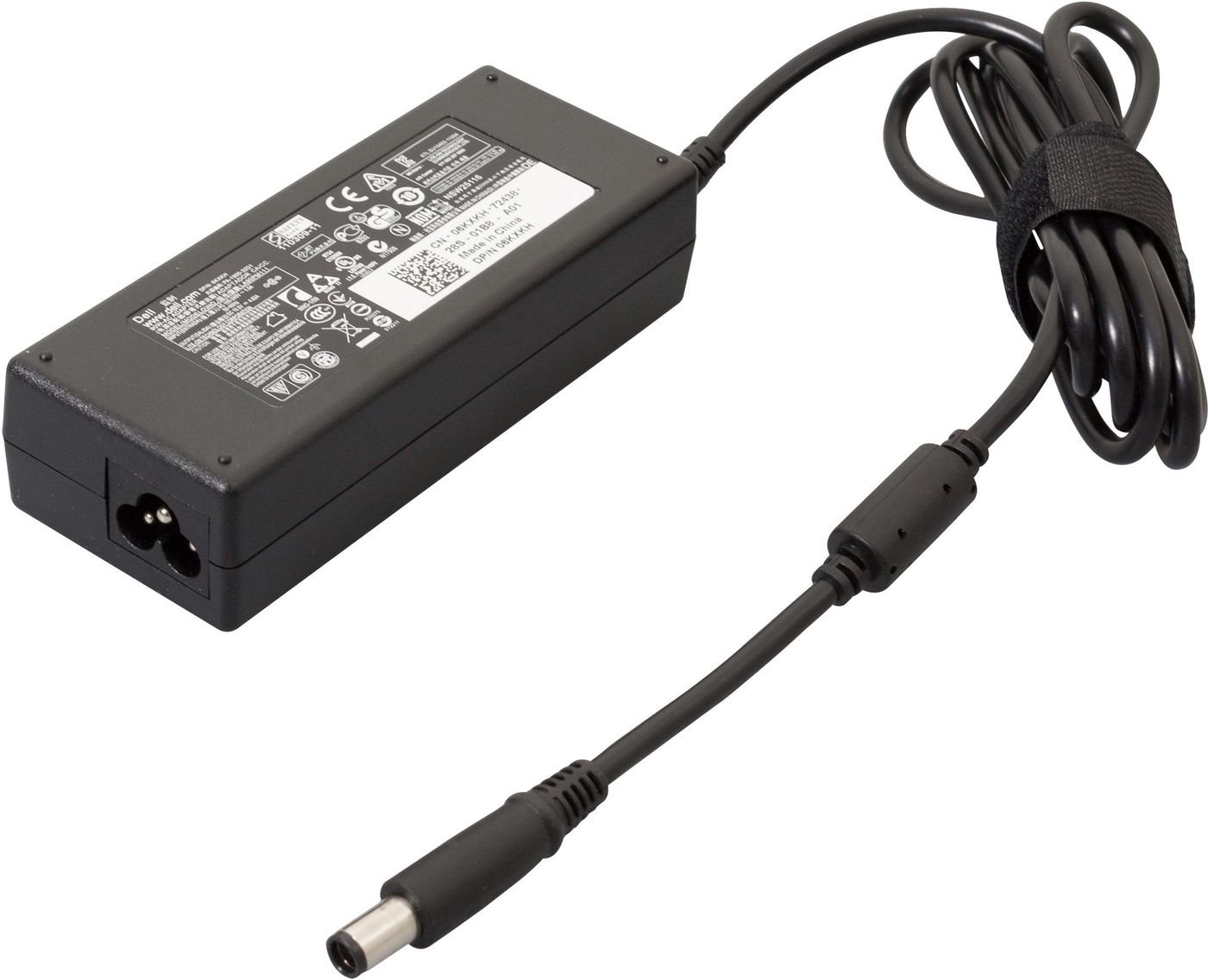 TK3DM1430.jpg AC Adapter, 90W, 19.5V, 3 Pin, Barrel Connector, C5 Power Cord TK3DM, Notebook, Indoor, 100-240 V, 50/60 Hz, 90 W, 19.5 V - Image 1