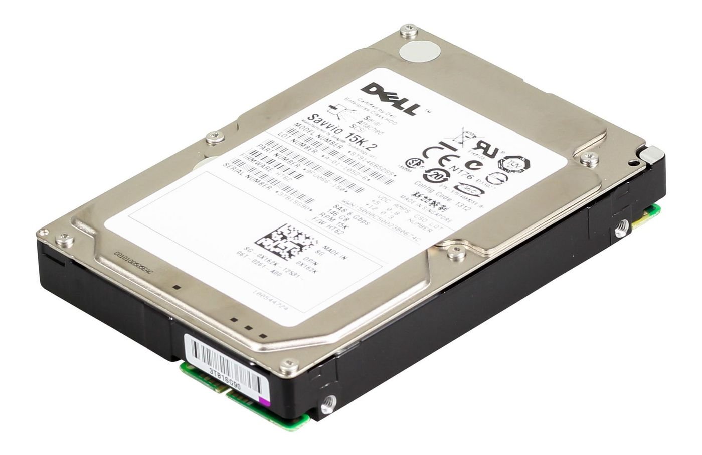 W328K1430.jpg HD, 146GB, 512b, SAS6, 15K RPM, 2.5" Inch, 16MB, Toshiba, Allegro 11SX **Refurbished** 15k, 2.5in. - Image 1