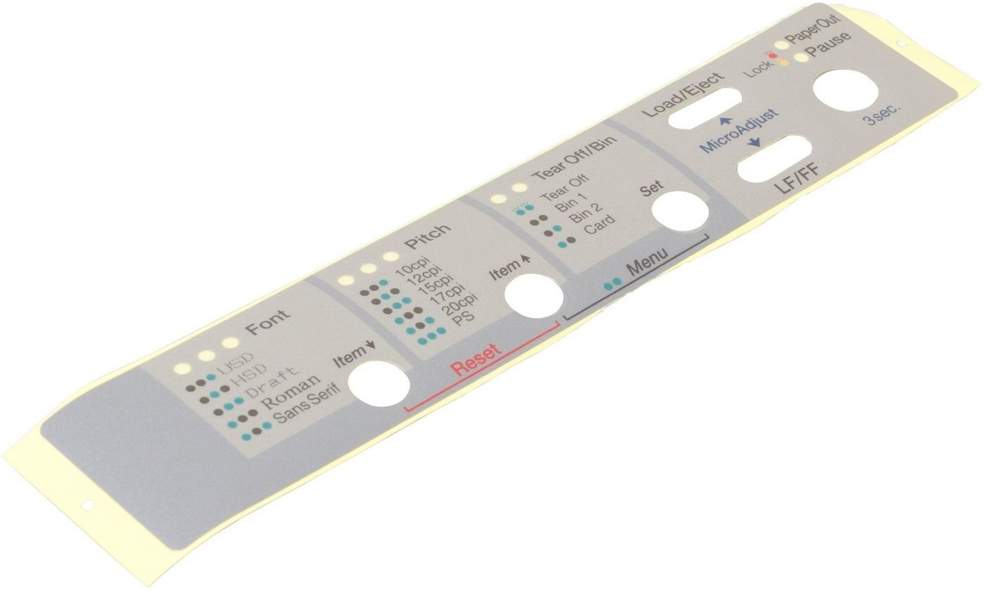 1436028450.jpg SHEET PANEL-B (1236544 ) 1436028, Front panel, Laser/LED printer, Epson, Epson FX - 890, Yellow - Image 1