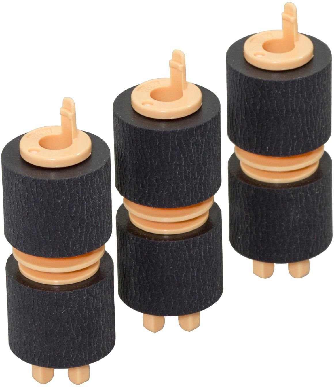 675K822401210.jpg ROLLER ASSY KIT 604K56080, Roller, Black, Orange - Image 1