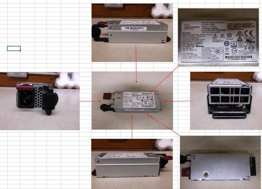 830219-001482.jpg 900W hot-plug power supply unit for HPE G9 servers - Image 1