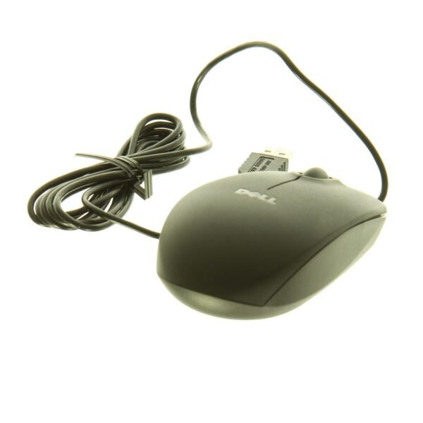 Kit Mouse, USB, 3 Buttons,  Optical, Black 11D3V,  Optical, USB Type-A, 1000 DPI, Black