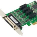 4 ports RS422/485 PCIe, Low Pr Incl. DB25 cable