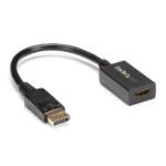 DISPLAYPORT VIDEO CONVERTER DisplayPort to HDMI Adapter -  DP 1.2 to HDMI Video Converter 1080p - DP to HDMI Monitor/TV/Display Cable