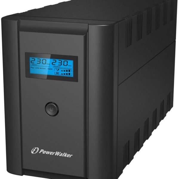 VI 1200 SHL UPS 1200VA/600W Line-Interactive with 2x  Schuko + 2x IEC outlet