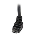 StarTech.com 1m Micro USB Cable - A to Up Angle Micro B - Image 4