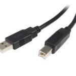 USB 2.0 A TO B CABLE - M/M 3m USB 2.0 A to B Cable -  M/M, 3 m, USB A, USB B, USB 2.0, Male/Male, Black