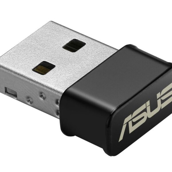 WL-USB USB-AC53 NANO USB USB-AC53 Nano, Wireless, USB,  WLAN, Wi-Fi 5 (802.11ac), 867 Mbit/s, Black,Stainless steel