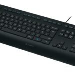 K280e USB QWERTZ German Black K280e, Full-size (100%),  Wired, USB, Membrane, QWERTZ, Black